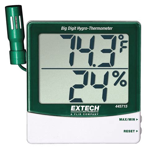 thermometer vs humidity meter